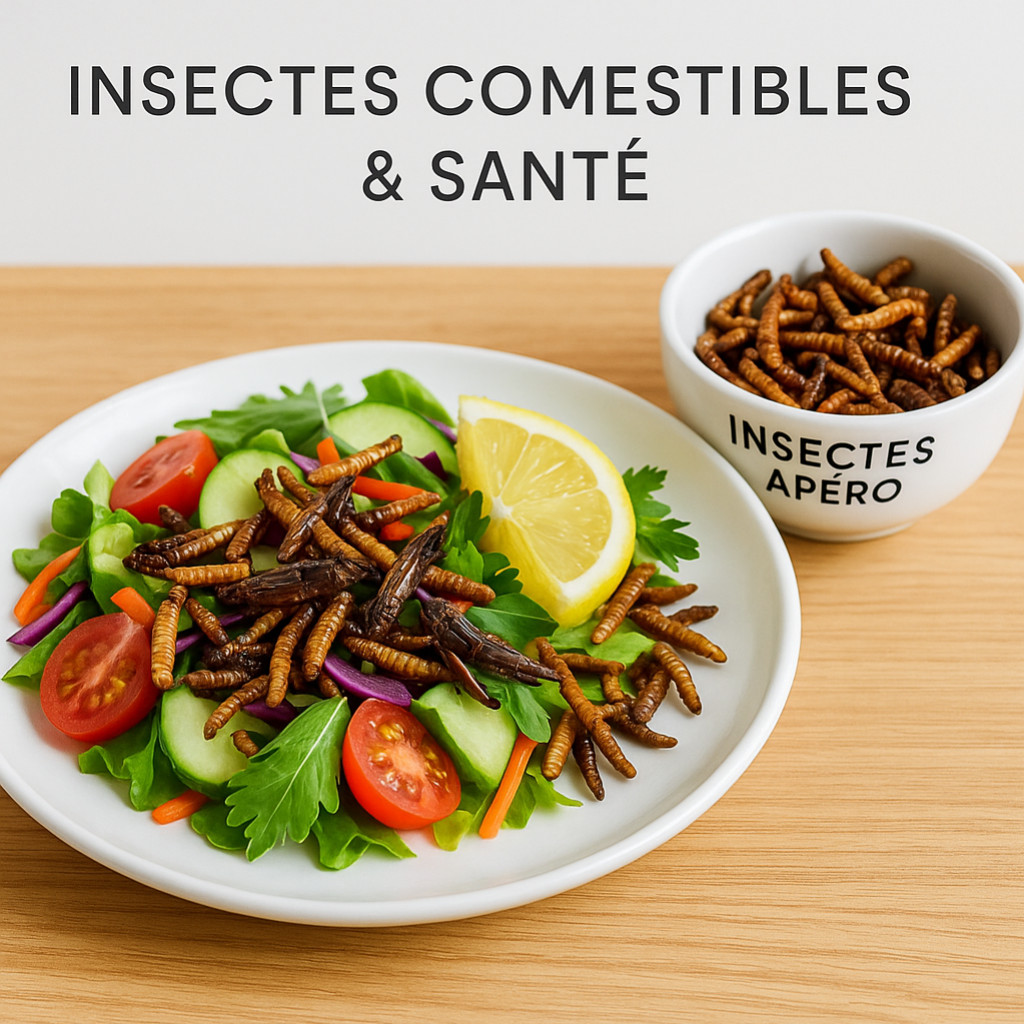 Manger des insectes comestibles : est-ce vraiment bon pour la santé ?