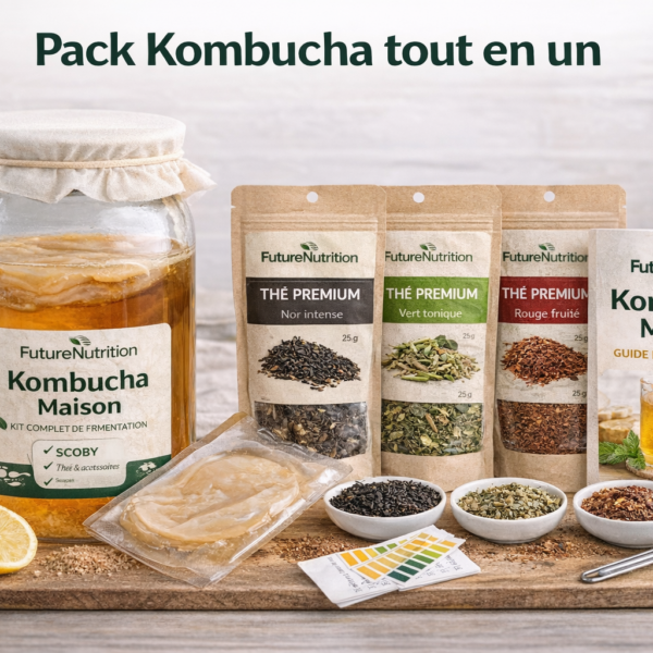 Pack Kombucha tout en un - FutureNutrition