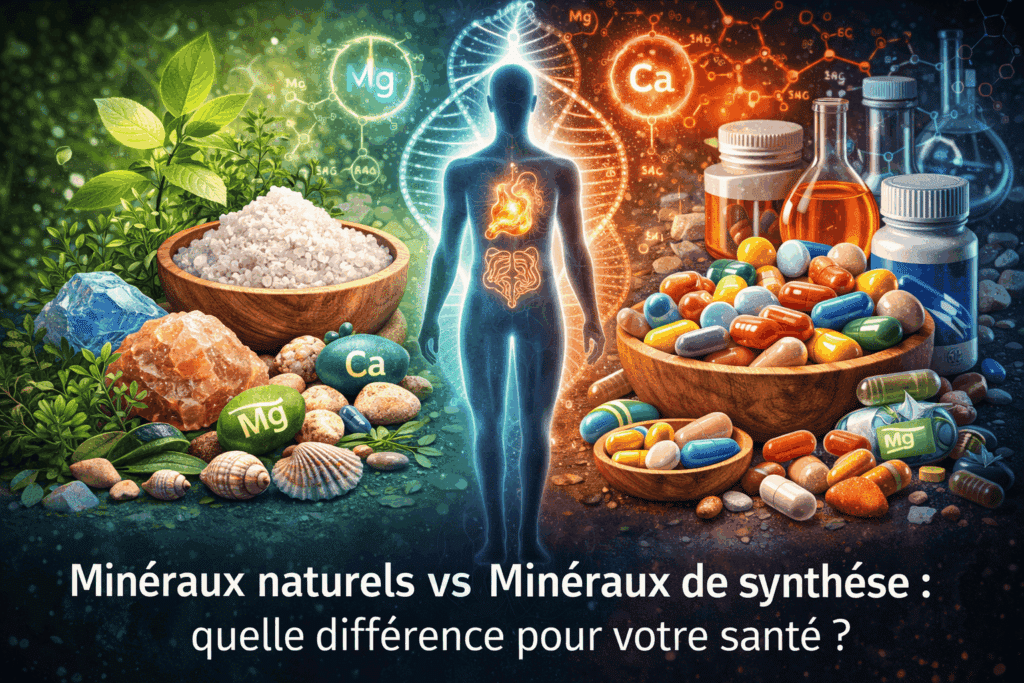 Minéraux naturels vs minéraux de synthèse : quelle différence pour votre santé ?