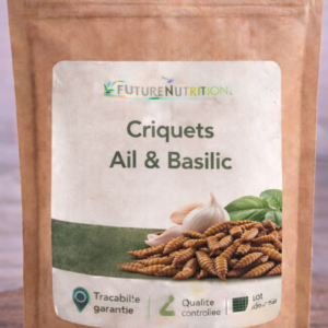 Criquets | Ail & basilic