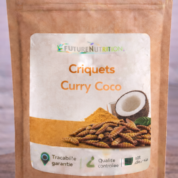 Criquets | Curry-coco - FutureNutrition