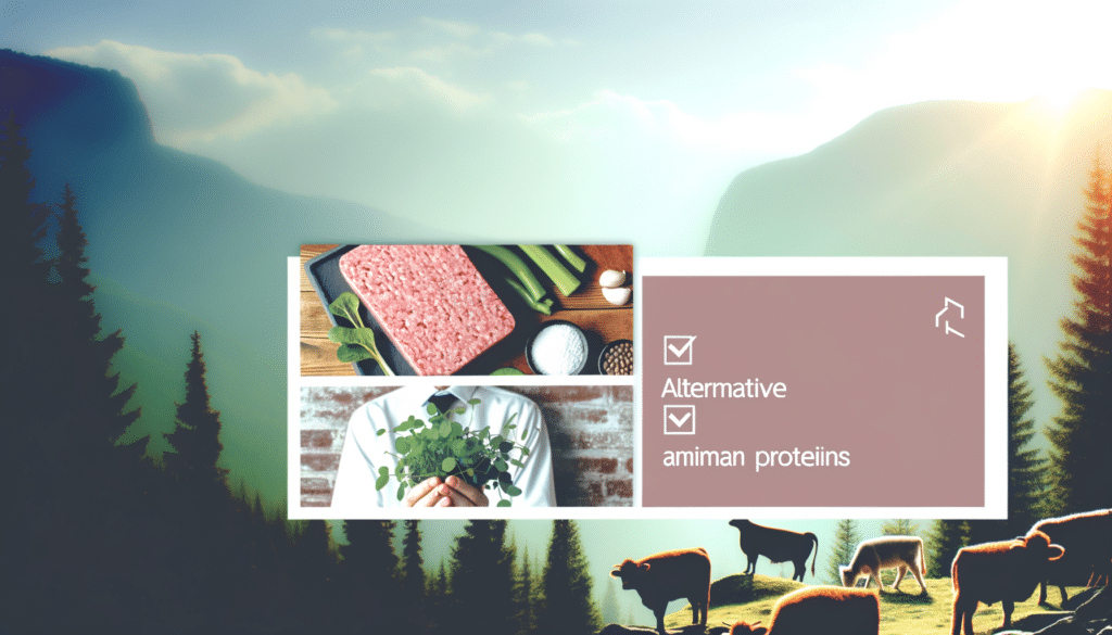 Protéines alternatives vs animales : comparatif complet