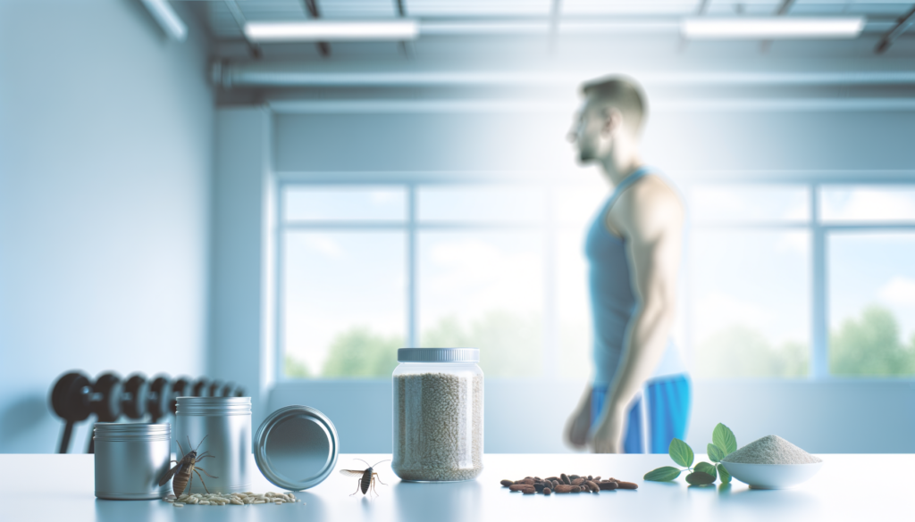 Nutrition sportive durable avec les protéines d'insectes