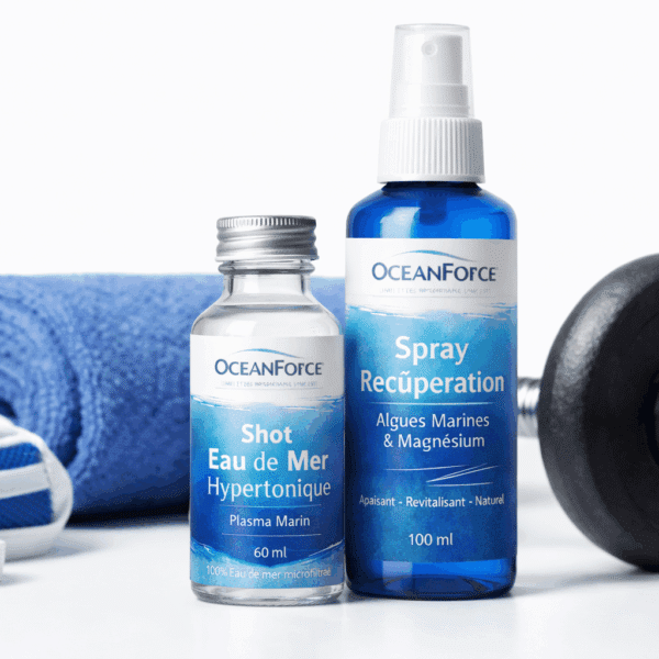 Kit Sportif — Shot & Spray Minéraux Marins — Kit sportif OceanForce