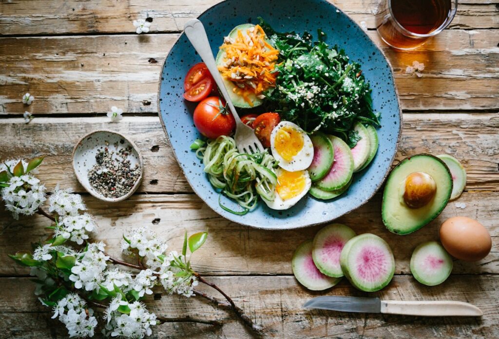 Alimentation saine et équilibrée après 40 ans