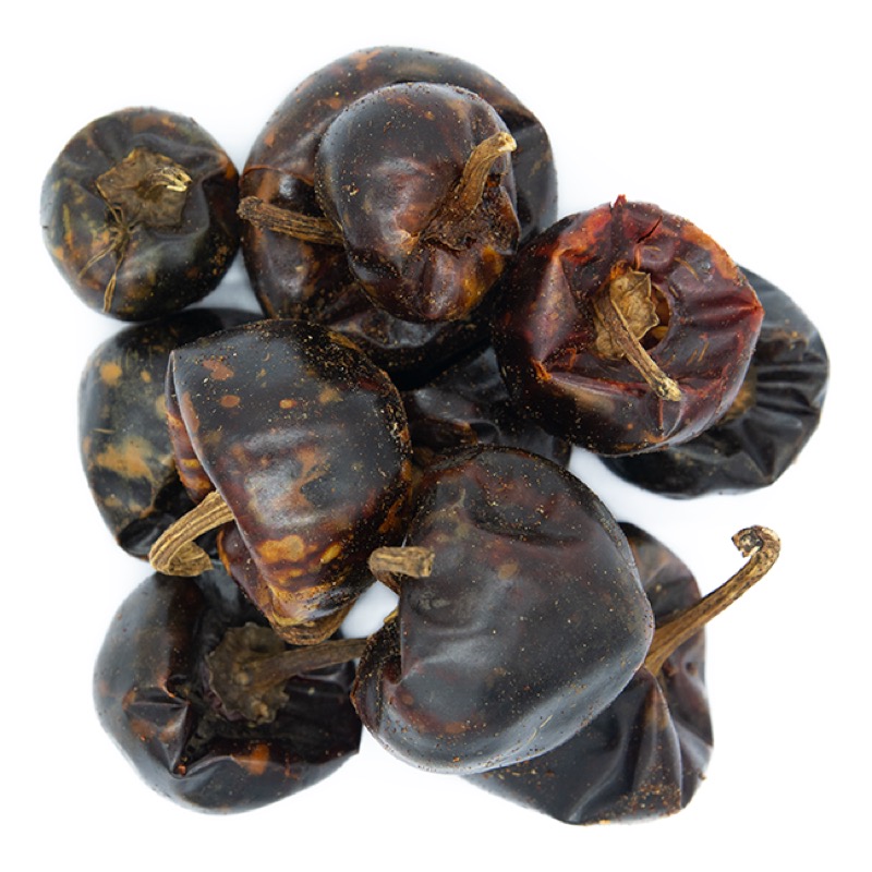 Piments Cascabel séchés entiers
