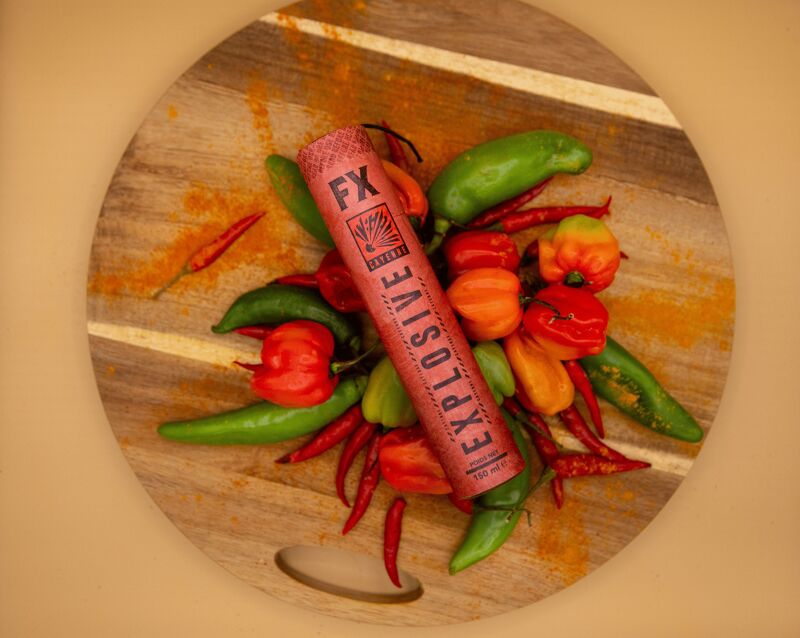 Sauce cayenne FX Hot Sauce - vue détail