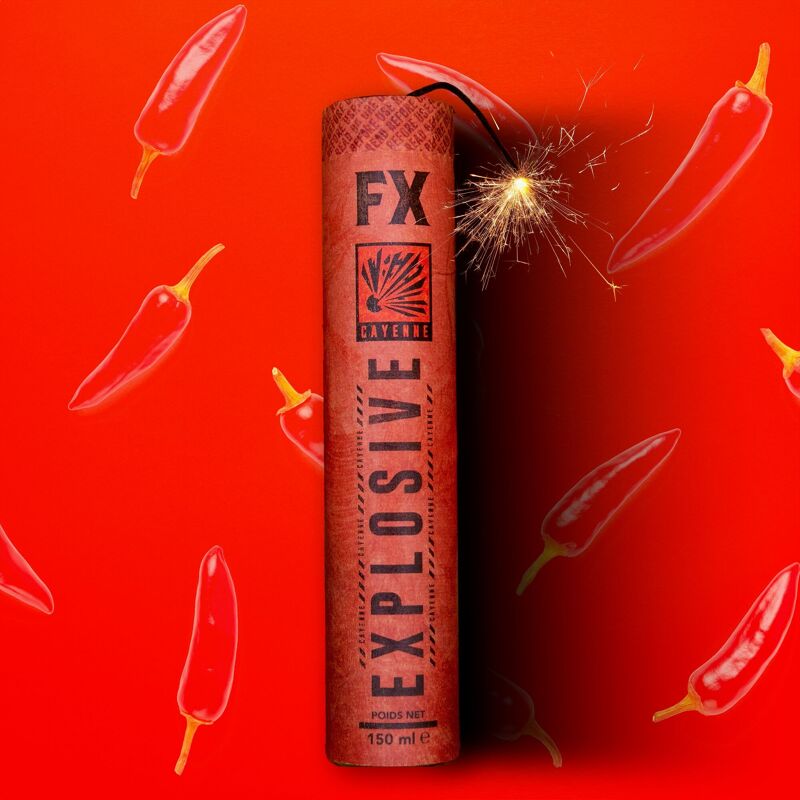 Sauce piquante cayenne FX Hot Sauce