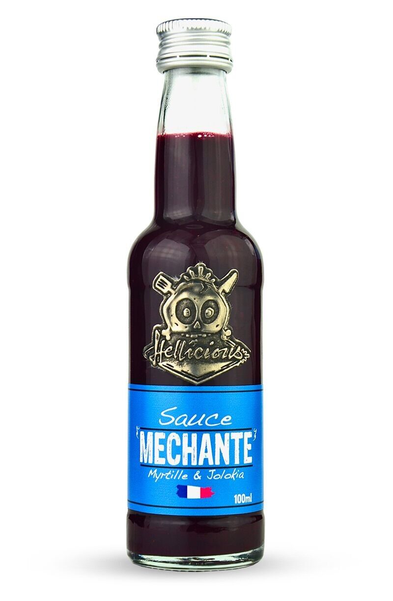 Sauce méchante myrtille jolokia Hellicious