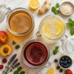Pack fermentation maison - Souche kombucha, grains de kéfir de fruit et mère de vinaigre de vin - FutureNutrition