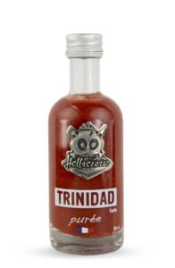 Purée trinidad scorpion chocolat Hellicious