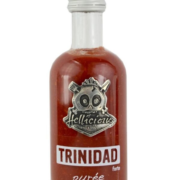 Purée trinidad scorpion chocolat Hellicious